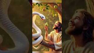 Jesus raises the withe snake like his own child🐍 jesus jesus jesus amen amen shorts [upl. by Ginni]