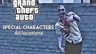 GTA 5  Special characters locations Director mode unlocks [upl. by Anert732]