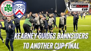 COLERAINE WIN ON PENS  3 IN A ROW  CLIFTONVILLE BEAT  BET MCLEAN CUP VLOG [upl. by Anaiviv948]