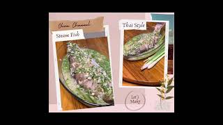 Thai Steamed Fish with lime and garlic sauce [upl. by Carboni]