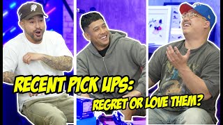 RECENT PICKS UP BIG REGRETS OR LOVING THEM [upl. by Derdlim]