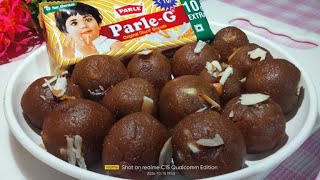 20 रुपएके पारले जी से बनाएं बहुत ही टेस्टी लड्डू बना बनाये  easy sweet recipe  ParleG sweet laddu [upl. by Jea152]