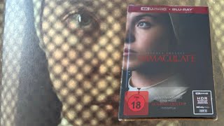 Immaculate 4K BluRay Mediabook unboxing [upl. by Templas202]