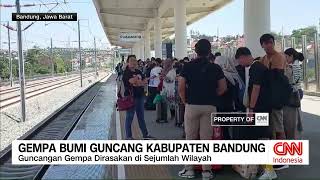 Gempa Bumi Guncang Kabupaten Bandung dan Garut [upl. by Acissj]