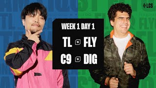 TL vs FLY  C9 vs DIG  2024 LCS Summer Split  Week 1 Day 1 [upl. by Aneroc]