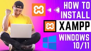 How to Install XAMPP 8212 Server on Windows 1011 2024 Update Run PHP Program  Complete guide [upl. by Hitchcock]