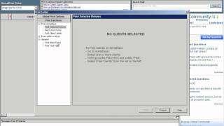 Printing Selected Forms or Blank Forms in Client Organizer [upl. by Irrab]