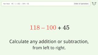 Master Order of Operations Solve 952310045 Step by Step [upl. by Nelon]