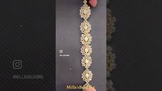 beadsjewellery beadingtutorials artesanato [upl. by Sophronia]