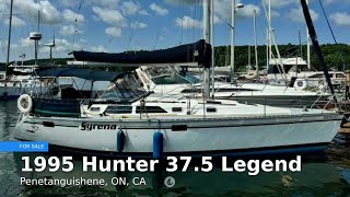 1995 Hunter 375 Legend for sale in Penetanguishene ON CA [upl. by Wylen]