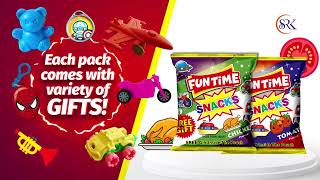 Funtime Snacks  SRK Food Industries [upl. by Adley658]