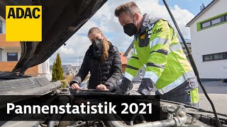 ADAC Pannenstatistik 2021 Gewinner und Verlierer [upl. by Fredenburg]