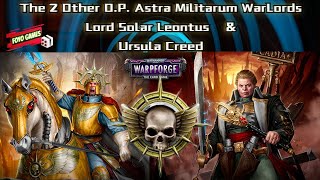 Warpforge  vs 2 remaining NEW Astra Militarum WarLords [upl. by Geehan240]