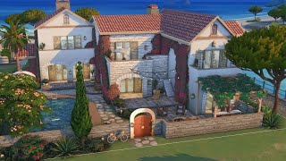 Villa Tartosa  NO CC  THE SIMS 4  stop motion [upl. by Weider]