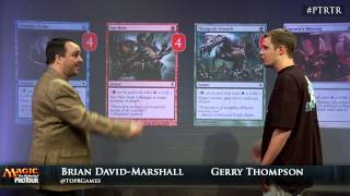 Pro Tour Return to Ravnica Deck Tech Elemental Combo with Gerry Thompson [upl. by Bethel]