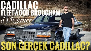 KLASİK  Son gerçek Cadillac Cadillac Fleetwood Brougham dElegance Testi [upl. by Leifeste979]