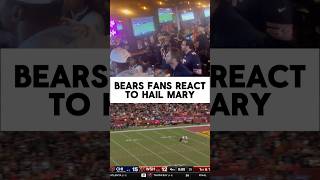 Chicago Bears fans HEARTBROKEN after Washington Hail Mary nfl [upl. by Bautista]