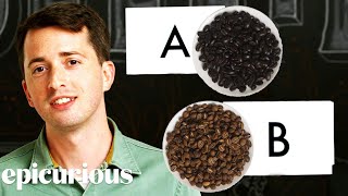 Coffee Expert Guesses Cheap vs Expensive Coffee  Price Points  Epicurious [upl. by Aicercal]