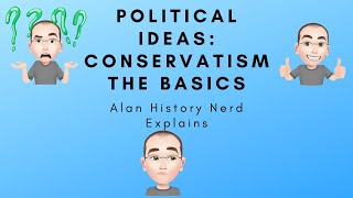 Political Ideas Conservatism the basics [upl. by Alyat]