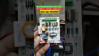 ShortAutomatic stabilizer Best PcbboardMicrocontroller kit 05 steps [upl. by Nahsed]