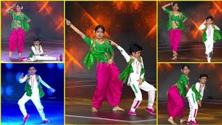 Super Dancer 4Sanchit and Vartika ka Anazing Folk Fusion dance performance [upl. by Ilellan]