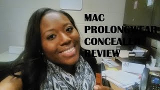 Concealer Fav Mac NW45 Prolongwear Concealer Review [upl. by Fenelia]