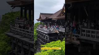 KiyomizuDera Temple Kyoto 🇯🇵 UNESCO World Heritage Site japanesetemple kyoto japan travel [upl. by Seward161]