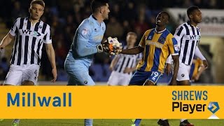 HIGHLIGHTS Town 1 Millwall 2 [upl. by Agnimod195]