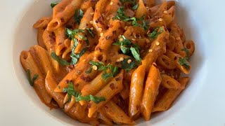 GIGI HADIDS FAMOUS Pasta without Vodka  Tiktok Spicy Pasta Recipe  Best Spicy Sauce Penne Pasta [upl. by Muffin]