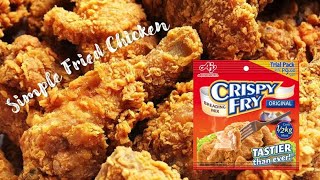 How to Cook Crispy Fried Chicken [upl. by Seuqirdor]