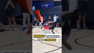 PINOY PINAHIYA ANG CHINESE basketball shortvideo shorts [upl. by Critchfield]