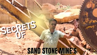 Sand Stone Mines In Rajasthan  Sand Stone Produce Technic  Marble mines  Yatridev Vlogs [upl. by Sliwa88]