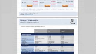 Cigna Global Broker Quote Tool [upl. by Eoz]