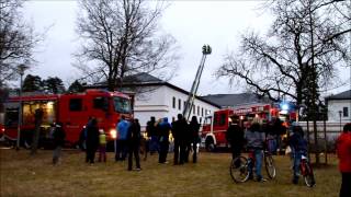 Brand im Maßregelvollzug FKH Hildburghausen  Übung am 130312 [upl. by Eirbua628]