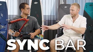 Naish Bar Designer Noah Hofman Reveals the All New SYNC Bar Innovations  Kitemana Tech Talk [upl. by Sualokin]