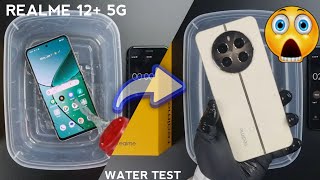 Realme 12 5G iP54 Water Test 💧💦 Lets See Realme 12 Plus is Waterproof Or Not [upl. by Andonis]