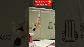 Katelyn Ohashi Monaco beam routine Princess Grace International Gymnastics Gala goldenshorts 2 [upl. by Aitram]