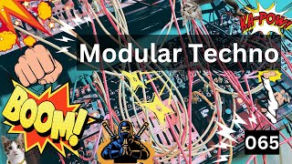 Live Modular Techno 065  Make Noise Intellijel Rossum Electro Music Erica Synths 4K [upl. by Cantone]