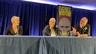 Halloween 3 panel with Stacey Nelkin amp Tom Atkins Flashback Weekend August 4 2024 [upl. by Daphna]