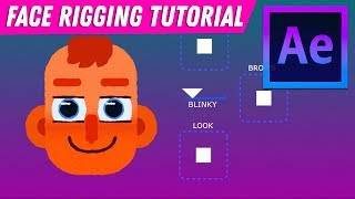 Facial Rig After Effects Tutorial with «Joysticks N Sliders» [upl. by Stichter]