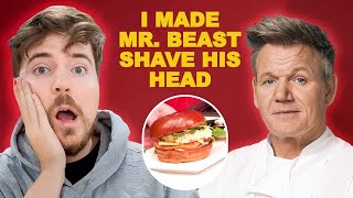 The Gordon Ramsay Sandwich That Made MrBeast Shave His Head  Scrambled [upl. by Eeniffar]