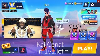 Kai Cenat in 1v1 lol [upl. by Ecinej443]