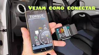 Como conectar scanner portátil obd2 no bluetooth do celular [upl. by Pride]