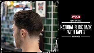 Natural look Slick Back tutorial with Scott Jennings [upl. by Aicined]