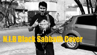 Black Sabbath NIB Cover by enrosqueguitars 🎸❤️ [upl. by Aleacim]