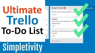 Ultimate Trello ToDo List Youll want to copy this board [upl. by Yeltihw]