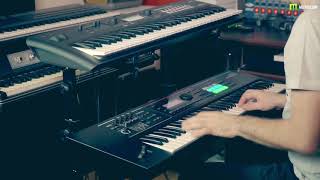 Korg Kross 2 VS Roland Juno DS 61 [upl. by Zetneuq]