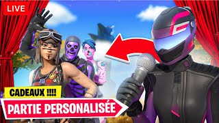 LIVE FORNITE FR DÉFILÉ DE MODELIVE PP PARTIE PERSO FR FORTNITELIVE PP [upl. by Hairakcaz331]