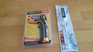 Infrared thermometer from Amazon first use and impression [upl. by Aynat]