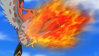 Pokemon XY episode 35 Ash Fletchling Evolve Fletchlinder  shorts  pokemon [upl. by Shara]